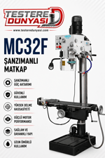 OZCO MC32F ŞANZIMANLI MATKAP TEZGAHI