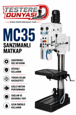OZCO MC35 ŞANZIMANLI MATKAP TEZGAHI