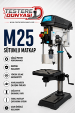 OZCO MH25 SÜTUNLU MATKAP