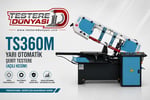 TS360M Yarı Otomatik Şerit Testere (Açılı Kesim)