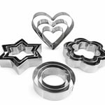 12 Parça Metal Mum Kesme Kalıbı