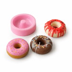 1200 - Silikon Kalıp Mum Kalıbı - Donat
