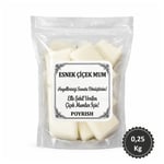 Çiçek Mum Hammaddesi 250 Gr. | Esnek Elle Şekillendirilebilen Mum