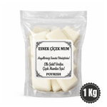 Esnek Çiçek Mum Hammaddesi 1 Kg. | Elle Şekillendirilebilen Mum