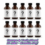 Gurme & Tatlı Kokular 50 ml. Kendin Seç Esans Seti - 10 Adet