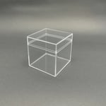 Kapaklı Mika Kutu 5x5x5 cm. (20 Adet)