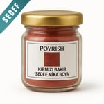 Kırmızı Bakır Sedef Mika Boya 10 Gr.