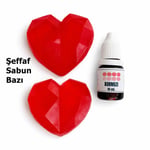 Kırmızı Sabun Boyası 10 ml.