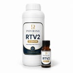 RTV2 5 Shor - 1 Kg. Profesyonel Silikon Kalıp Üretimi İçin