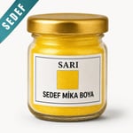 Sarı Sedef Mika Boya 10 Gr.