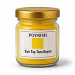 Sarı Taş Tozu ve Epoksi Boyası 25 Gr.