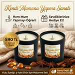 Soya Wax Muma Başlangıç Seti - AMBER