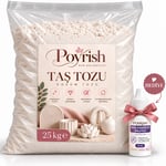 Taş Tozu 25 Kg. Beyaz, Silikon Kalıp İçin Hobi Harcı