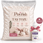 Taş Tozu 5 Kg. Beyaz, Silikon Kalıp İçin Hobi Harcı