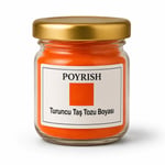 Turuncu Taş Tozu ve Epoksi Boyası 25 Gr.