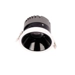 ACK AD10-01100 10W SIVA ALTI YUVARLAK DOWNLIGHT BEYAZ 3000K