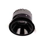 ACK AD10-01101 10W SIVA ALTI YUVARLAK DOWNLIGHT SİYAH 3000K