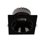 ACK AD10-01501 10W SIVA ALTI KARE DOWNLIGHT SİYAH 3000K