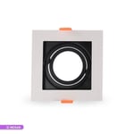 ACK AH03-05009 SıVA ÜSTÜ METAL+PC ARMATÜRLER BEYAZ SİYAH