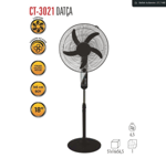 CATA CT-3021  DATÇA AYAKLI VANTİLATÖR