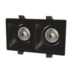 CATA CT-5005PUMA KARE SPOT 2'Lİ SİYAH KASA (5 adet)