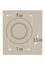 CATA CT-5261  8W BAŞAK LED ARMATÜR (SİYAH KASA)(3 RENK)