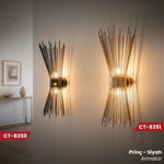 CATA CT-8350 DEKORATİF APLİK SİYAH