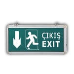 CATA CT-9167 3W EXIT ÇIKIŞ ARMATÜRÜ LEDLİ 3 SAAT AKÜLÜ