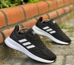 ADİDAS RUN 36/47 ARASI SİYAH BEYAZ 