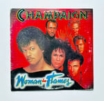 Champaign – Woman In Flames Dönem Baskı Plak