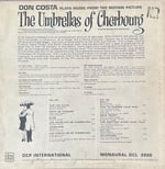 Don Costa-The Umbrellas Of Cherbourg Dönem Baskı Plak
