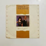 Eurythmics – Love Is A Stranger Dönem Baskı 45 lik Plak