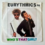 Eurythmics – Who's That Girl? Dönem Baskı 45 lik Plak