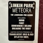 Linkin Park - Meteora (Translucent Gold & Red Splatter Vinyl) - Plak
