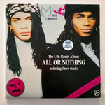 Milli Vanilli – All Or Nothing (The U.S. Remix Album) - Dönem Baskı Plak