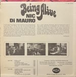Nic Di Mauro-Being Alive - Dönem Baskı Plak