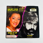 Patti La Belle* And Michael McDonald – On My Own Dönem Baskı 45 lik Plak