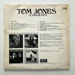 Tom Jones – 13 Smash Hits - Dönem Baskı Plak