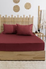 PAMUK SATEN ÇİFT KİŞİLİK ÇARŞAF SET