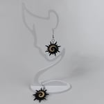 ^3D Tasarım Yıldız Küpe
