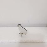 Ahşap Kedi Figürü