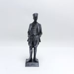 Ayakta Atatürk Figürü - Gümüş - Teraryum Malzemesi