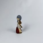 Bayan Figürü Ceketli 10 cm- Teraryum Malzemesi