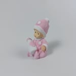 Büyük Biberonlu Bebek - Pembe - Teraryum Malzemesi