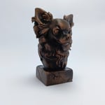 CHIHUAHUA LONG HAIR-SİYAH BÜST