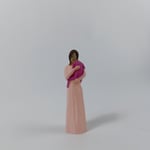 Çocuklu Anne -Pudra  Pembe- Teraryum malzemesi