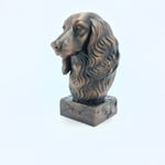 DACHSHUND LONG HAIR-SİYAH BÜST