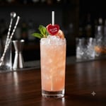 Drink Time Kırmızı Pipet Süsü 10'lu