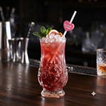 Drink Time Pembe Pipet Süsü 10'lu