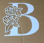 Gelin Arabası Süsü -B Harfi - 25 cm 
